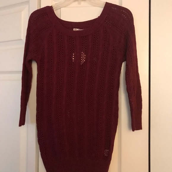 SO Tops - NWT SO Cable Knit Sweater